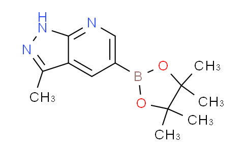 3-Methyl-5-(4,4,5,5-tetramethyl-1,3,2-dioxaborolan-2-yl)-1H-pyrazolo[3,4-b]pyridine