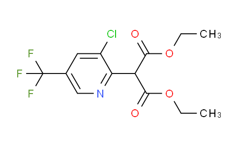 Diethyl 2-(3-chloro-5-(trifluoromethyl)pyridin-2-yl)malonate
