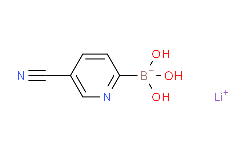 Lithium (5-cyanopyridin-2-yl)trihydroxyborate