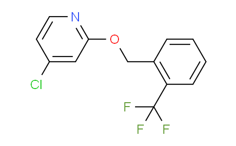 AM236298 | 1346707-18-3 | 4-Chloro-2-((2-(trifluoromethyl)benzyl)oxy)pyridine