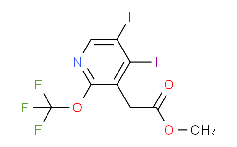 AM23630 | 1803530-44-0 | Methyl 4,5-diiodo-2-(trifluoromethoxy)pyridine-3-acetate