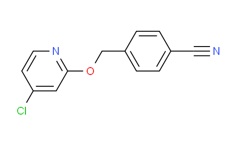 AM236301 | 1346707-17-2 | 4-(((4-Chloropyridin-2-yl)oxy)methyl)benzonitrile