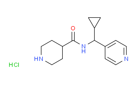 AM236330 | 1417794-59-2 | N-(Cyclopropyl(pyridin-4-yl)methyl)piperidine-4-carboxamide hydrochloride