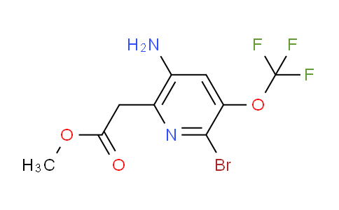 AM23635 | 1803633-86-4 | Methyl 5-amino-2-bromo-3-(trifluoromethoxy)pyridine-6-acetate