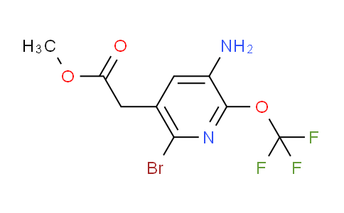 AM23636 | 1804528-09-3 | Methyl 3-amino-6-bromo-2-(trifluoromethoxy)pyridine-5-acetate