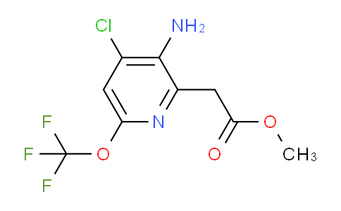 AM23638 | 1805940-48-0 | Methyl 3-amino-4-chloro-6-(trifluoromethoxy)pyridine-2-acetate