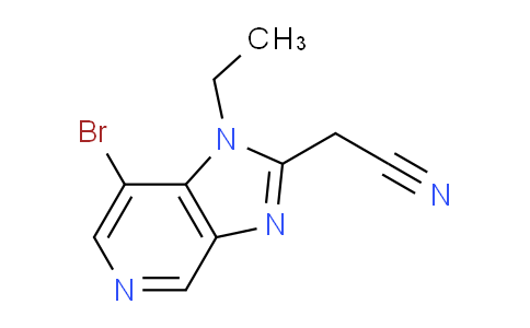 AM236387 | 842143-97-9 | 2-(7-Bromo-1-ethyl-1H-imidazo[4,5-c]pyridin-2-yl)acetonitrile