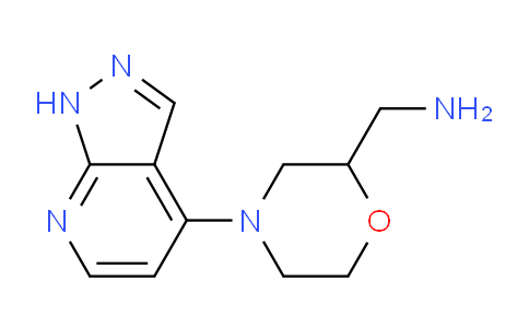 AM236391 | 1034769-58-8 | (4-(1H-Pyrazolo[3,4-b]pyridin-4-yl)morpholin-2-yl)methanamine