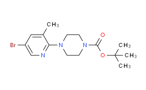 AM236392 | 878809-70-2 | tert-Butyl 4-(5-bromo-3-methylpyridin-2-yl)piperazine-1-carboxylate