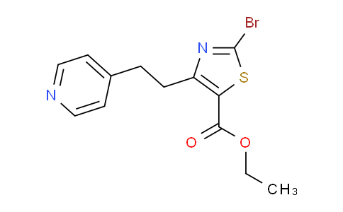 AM236416 | 1206908-31-7 | Ethyl 2-bromo-4-(2-(pyridin-4-yl)ethyl)thiazole-5-carboxylate