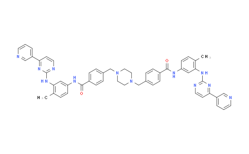 AM236421 | 1365802-18-1 | 4,4'-(Piperazine-1,4-diylbis(methylene))bis(N-(4-methyl-3-((4-(pyridin-3-yl)pyrimidin-2-yl)amino)phenyl)benzamide)