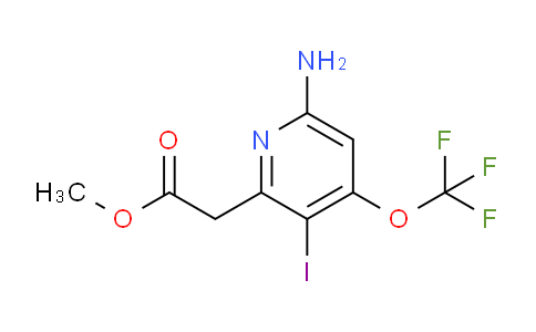 AM23644 | 1804385-88-3 | Methyl 6-amino-3-iodo-4-(trifluoromethoxy)pyridine-2-acetate