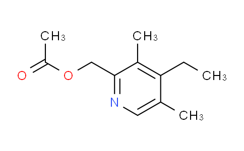 (4-Ethyl-3,5-dimethylpyridin-2-yl)methyl acetate