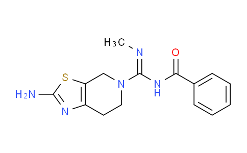 AM236466 | 97817-38-4 | (Z)-N-((2-Amino-6,7-dihydrothiazolo[5,4-c]pyridin-5(4H)-yl)(methylimino)methyl)benzamide