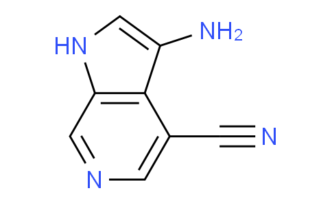 3-Amino-1H-pyrrolo[2,3-c]pyridine-4-carbonitrile