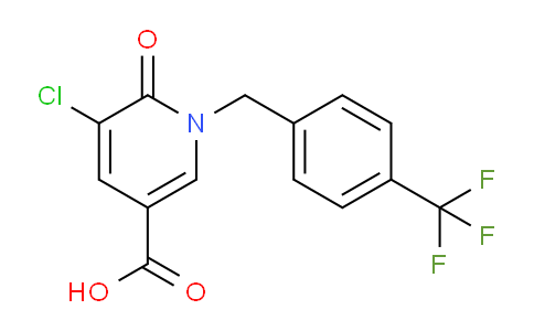 AM236478 | 886761-94-0 | 5-Chloro-6-oxo-1-(4-(trifluoromethyl)benzyl)-1,6-dihydropyridine-3-carboxylic acid