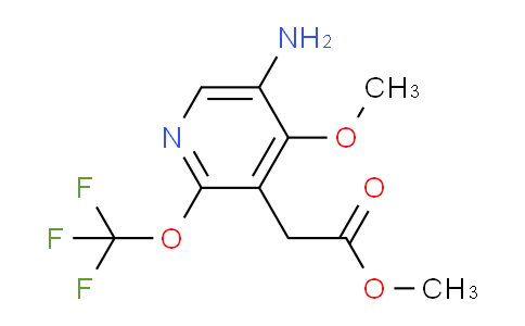 AM23648 | 1803629-02-8 | Methyl 5-amino-4-methoxy-2-(trifluoromethoxy)pyridine-3-acetate