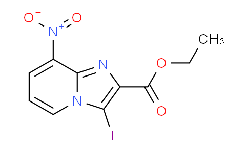 Ethyl 3-iodo-8-nitroimidazo[1,2-a]pyridine-2-carboxylate