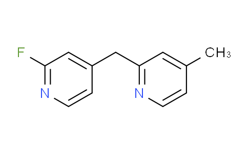 2-Fluoro-4-((4-methylpyridin-2-yl)methyl)pyridine