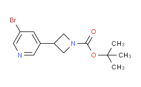 AM236508 | 1392803-79-0 | tert-Butyl 3-(5-bromopyridin-3-yl)azetidine-1-carboxylate