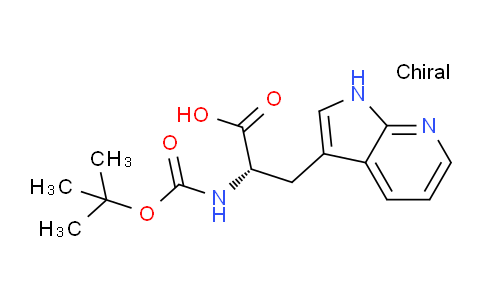 AM236513 | 146610-21-1 | (S)-2-((tert-Butoxycarbonyl)amino)-3-(1H-pyrrolo[2,3-b]pyridin-3-yl)propanoic acid