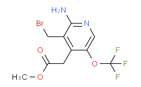 AM23652 | 1803657-89-7 | Methyl 2-amino-3-(bromomethyl)-5-(trifluoromethoxy)pyridine-4-acetate