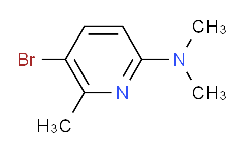 5-Bromo-N,N,6-trimethylpyridin-2-amine