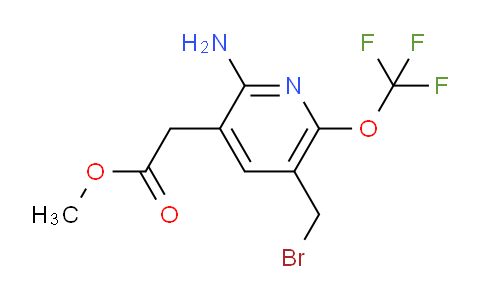AM23653 | 1804480-85-0 | Methyl 2-amino-5-(bromomethyl)-6-(trifluoromethoxy)pyridine-3-acetate