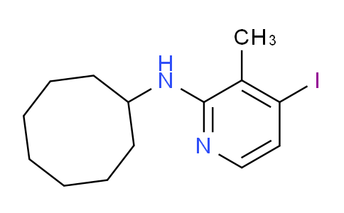 N-Cyclooctyl-4-iodo-3-methylpyridin-2-amine