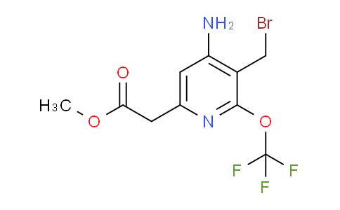 AM23654 | 1804470-44-7 | Methyl 4-amino-3-(bromomethyl)-2-(trifluoromethoxy)pyridine-6-acetate