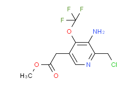 AM23655 | 1803946-95-3 | Methyl 3-amino-2-(chloromethyl)-4-(trifluoromethoxy)pyridine-5-acetate