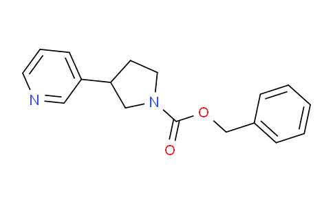 Benzyl 3-(pyridin-3-yl)pyrrolidine-1-carboxylate