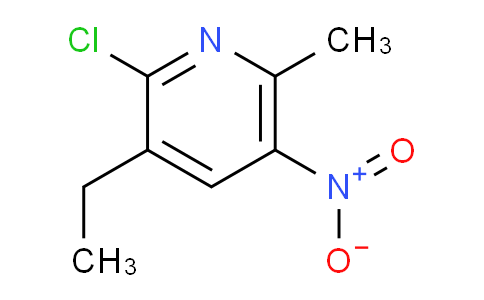 2-Chloro-3-ethyl-6-methyl-5-nitropyridine