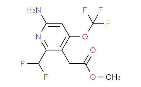 AM23659 | 1804534-35-7 | Methyl 6-amino-2-(difluoromethyl)-4-(trifluoromethoxy)pyridine-3-acetate