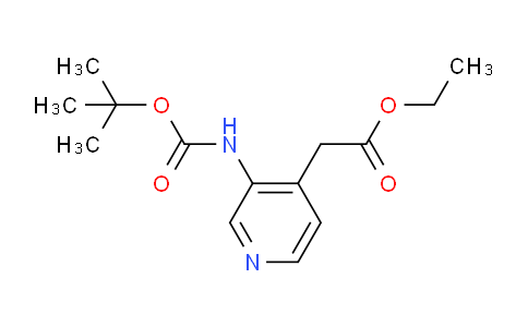 AM236604 | 1338219-56-9 | Ethyl 2-(3-((tert-butoxycarbonyl)amino)pyridin-4-yl)acetate