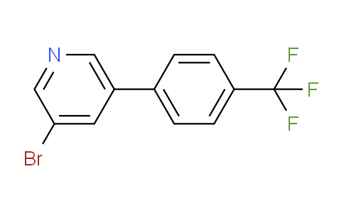 3-Bromo-5-(4-(trifluoromethyl)phenyl)pyridine