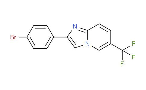 2-(4-Bromophenyl)-6-(trifluoromethyl)imidazo[1,2-a]pyridine