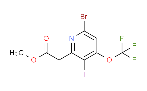 AM23663 | 1803675-60-6 | Methyl 6-bromo-3-iodo-4-(trifluoromethoxy)pyridine-2-acetate