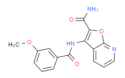 AM236638 | 371944-46-6 | 3-(3-Methoxybenzamido)furo[2,3-b]pyridine-2-carboxamide