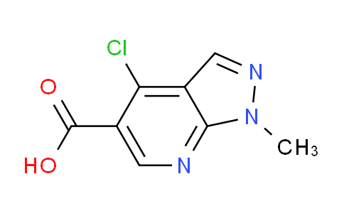 4-Chloro-1-methyl-1H-pyrazolo[3,4-b]pyridine-5-carboxylic acid