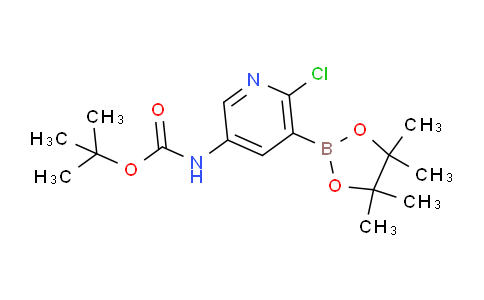 AM236653 | 1310404-53-5 | tert-Butyl (6-chloro-5-(4,4,5,5-tetramethyl-1,3,2-dioxaborolan-2-yl)pyridin-3-yl)carbamate