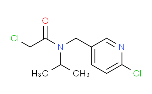 AM236661 | 1353952-55-2 | 2-Chloro-N-((6-chloropyridin-3-yl)methyl)-N-isopropylacetamide