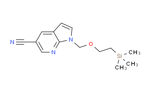 AM236675 | 1203953-27-8 | 1-((2-(Trimethylsilyl)ethoxy)methyl)-1H-pyrrolo[2,3-b]pyridine-5-carbonitrile