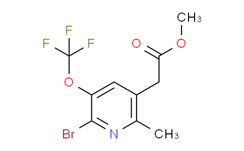 AM23668 | 1806083-18-0 | Methyl 2-bromo-6-methyl-3-(trifluoromethoxy)pyridine-5-acetate