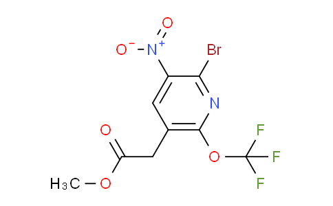 AM23669 | 1806200-71-4 | Methyl 2-bromo-3-nitro-6-(trifluoromethoxy)pyridine-5-acetate