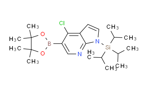 AM236696 | 1045857-94-0 | 4-Chloro-5-(4,4,5,5-tetramethyl-1,3,2-dioxaborolan-2-yl)-1-(triisopropylsilyl)-1H-pyrrolo[2,3-b]pyridine