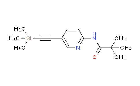 N-(5-((Trimethylsilyl)ethynyl)pyridin-2-yl)pivalamide