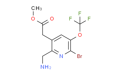 AM23672 | 1806130-72-2 | Methyl 2-(aminomethyl)-6-bromo-5-(trifluoromethoxy)pyridine-3-acetate