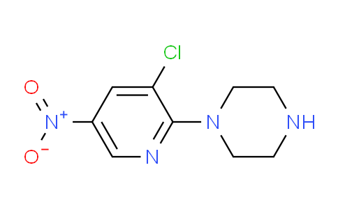 1-(3-Chloro-5-nitropyridin-2-yl)piperazine