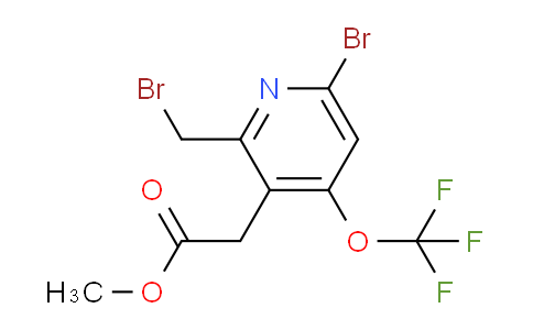 AM23674 | 1803925-56-5 | Methyl 6-bromo-2-(bromomethyl)-4-(trifluoromethoxy)pyridine-3-acetate